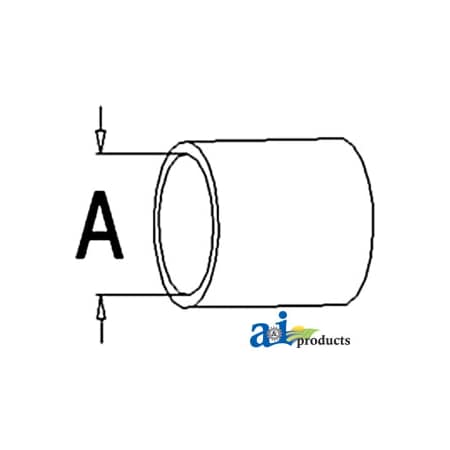 Radiator Hose, Lower 3.5 X3 X3